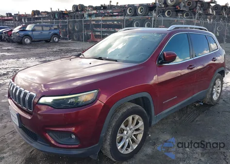 2019 Jeep Cherokee Latitude Fwd из США, поврежденный, VIN 1C4PJLCB8KD145017